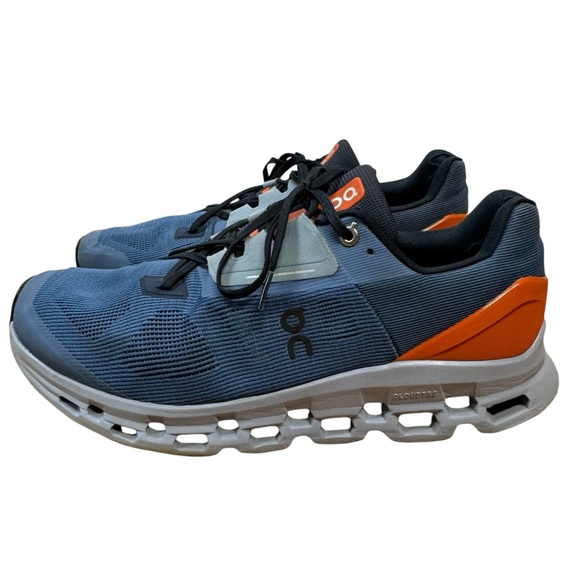 On Running Other - On Running Cloud Blue Orange Running Shoes Mens Size 11.5